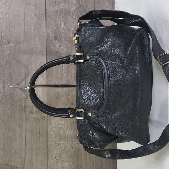 Tory Burch Black Leather Shoulder Bag - Picture 4 of 11